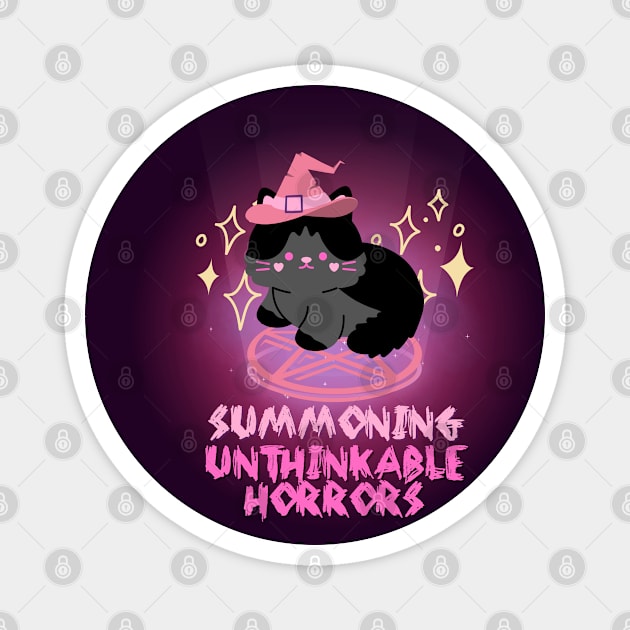 Summoning Unthinkable Horrors Magnet by SpiralBalloon